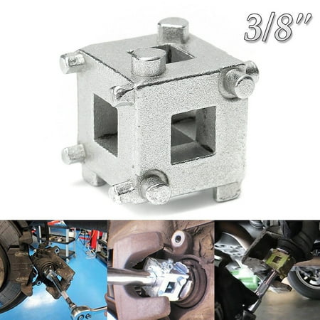 Xbes 3//8 Drive Disc Brake Piston Remover Tool Wind Back Caliper Removal Cube Tool